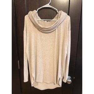Cowl neck sweater